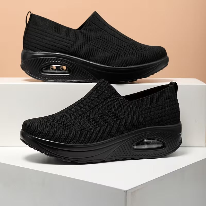 Orthopedic Walking Sneakers with Arch Support and Cushioned Comfort
