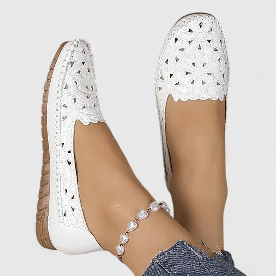 Perforated Slip-On Flats for Women – Lydia