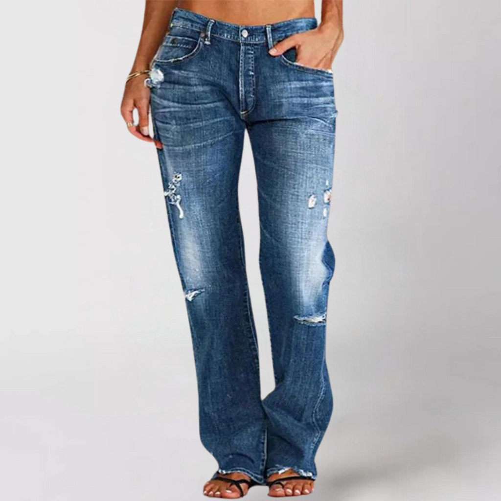 Trinidad | Fashionable Summer Trousers Made Of Denim