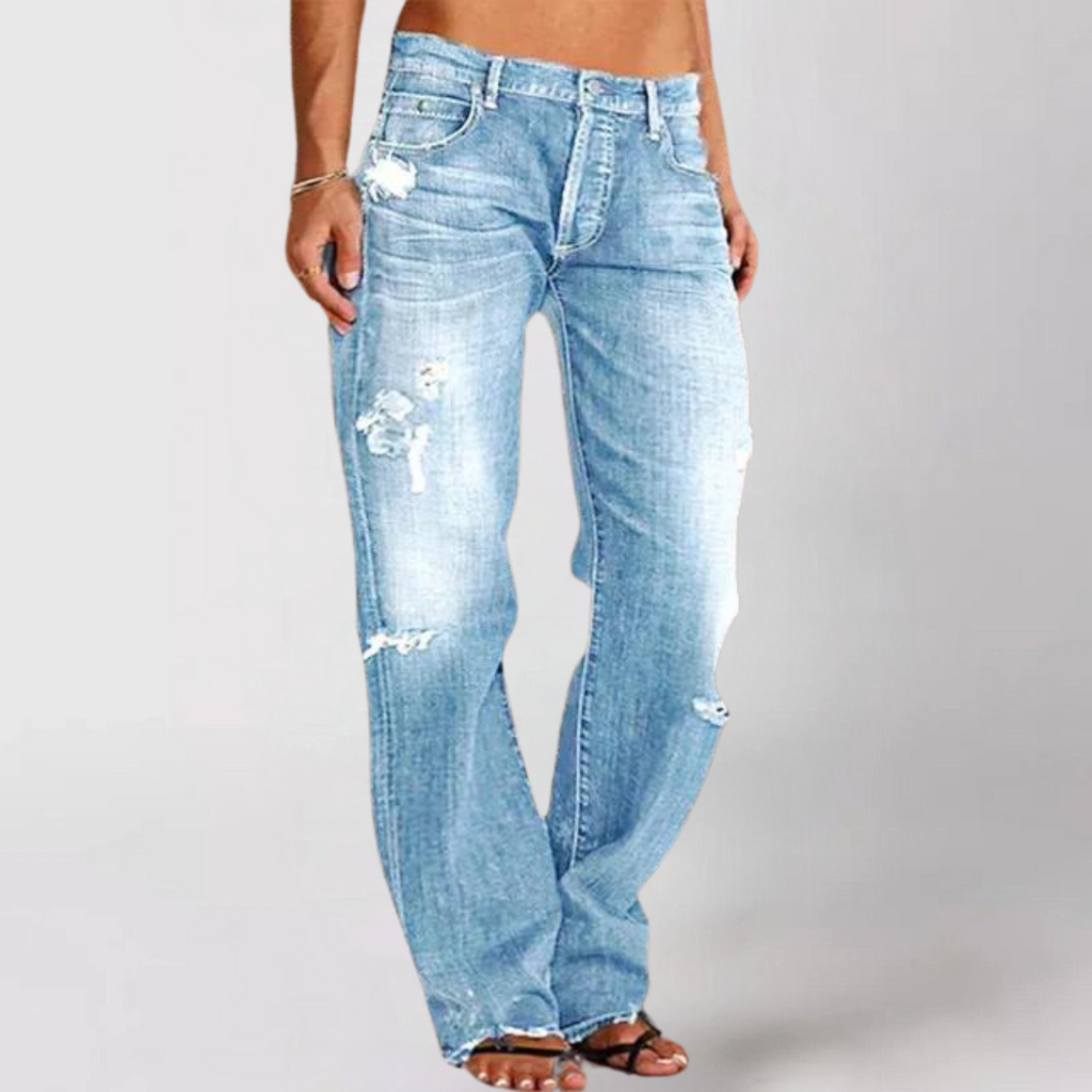Trinidad | Fashionable Summer Trousers Made Of Denim