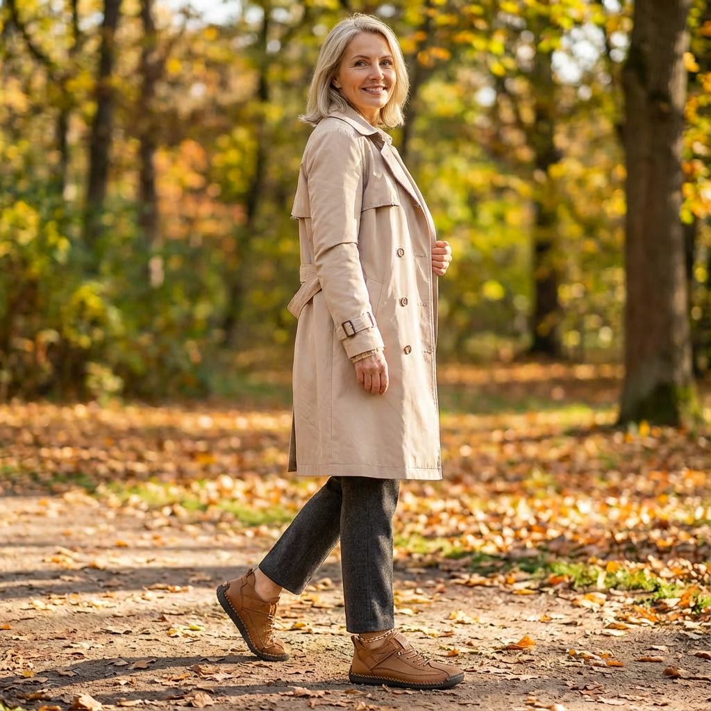 Orthopedic Slip-On Sneakers with Arch Support for All-Day Comfort