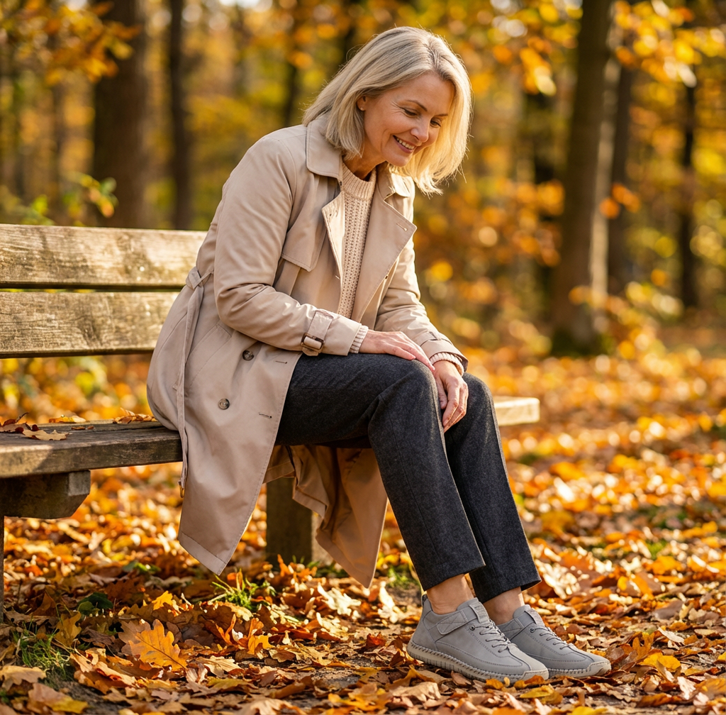 Orthopedic Slip-On Sneakers with Arch Support for All-Day Comfort