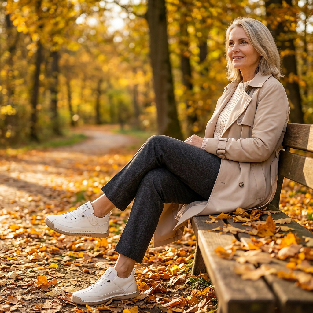 Orthopedic Slip-On Sneakers with Arch Support for All-Day Comfort