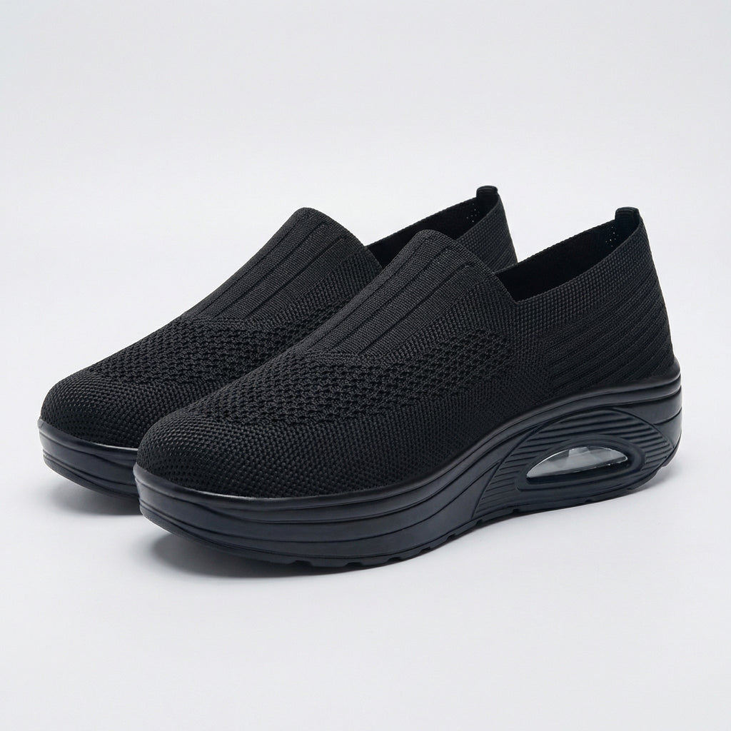 Orthopedic Walking Sneakers with Arch Support and Cushioned Comfort