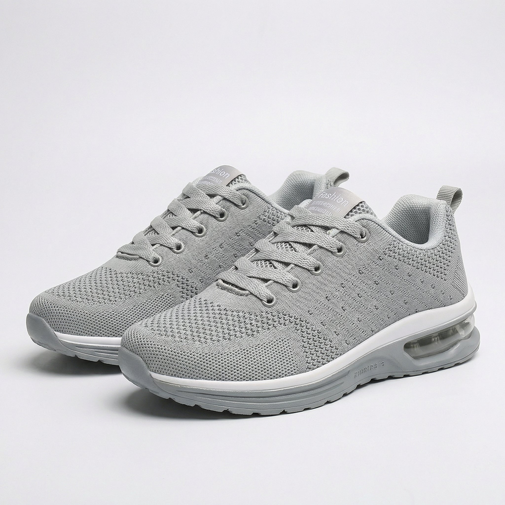 All Gray Orthopedic Walking Sneakers for Effortless Everyday Style