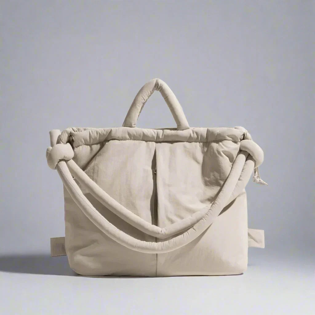 Quilted Puffer Tote Bag for Women – Sienna