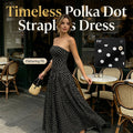 Polka Dot Strapless Dress – Timeless Summer Elegance