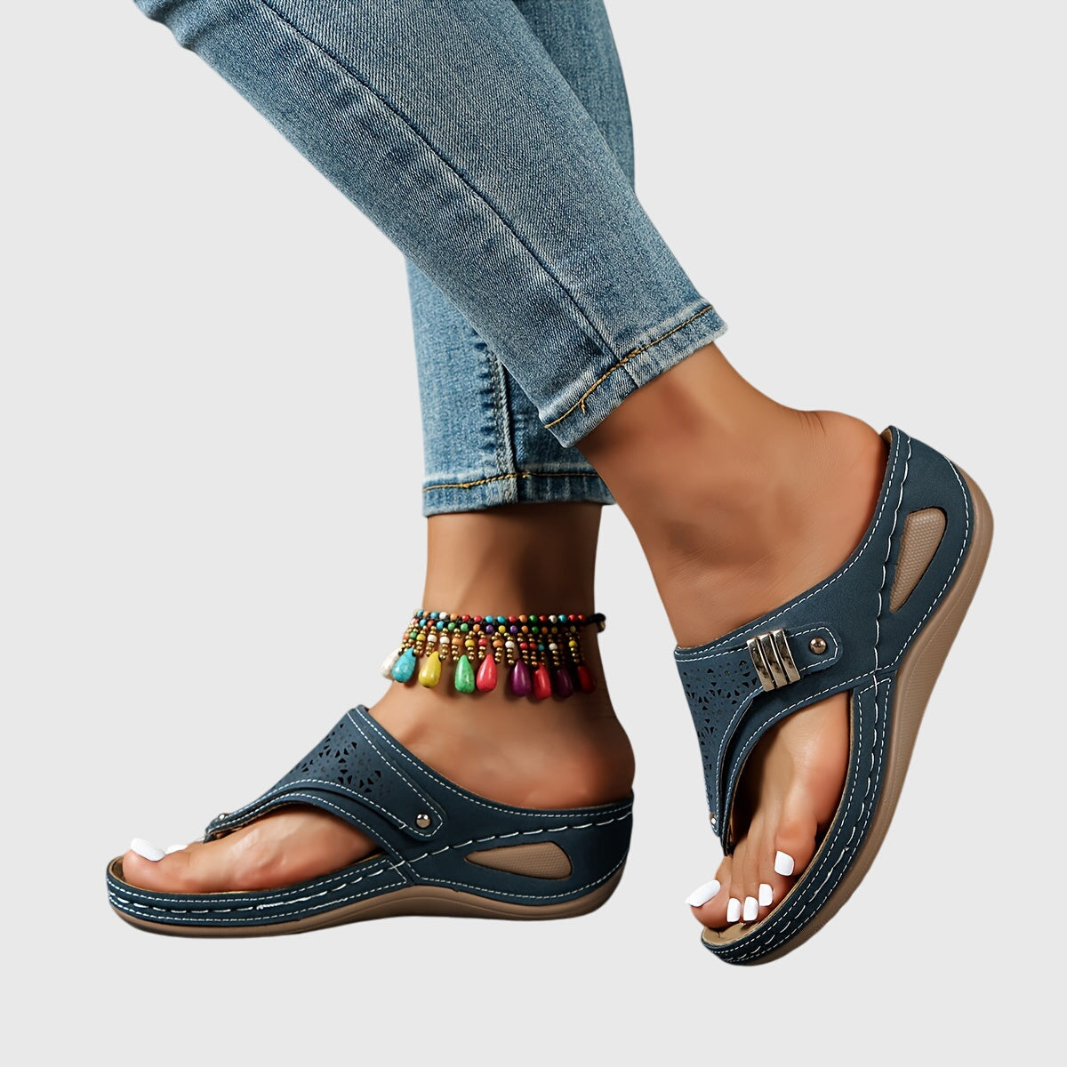 Platform Ankle Strap Sandals for Women – Theodoros