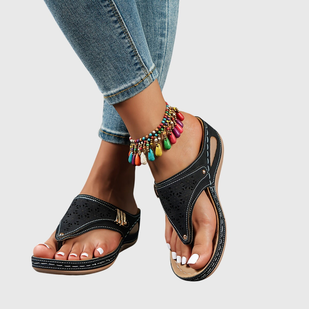 Platform Ankle Strap Sandals for Women – Theodoros